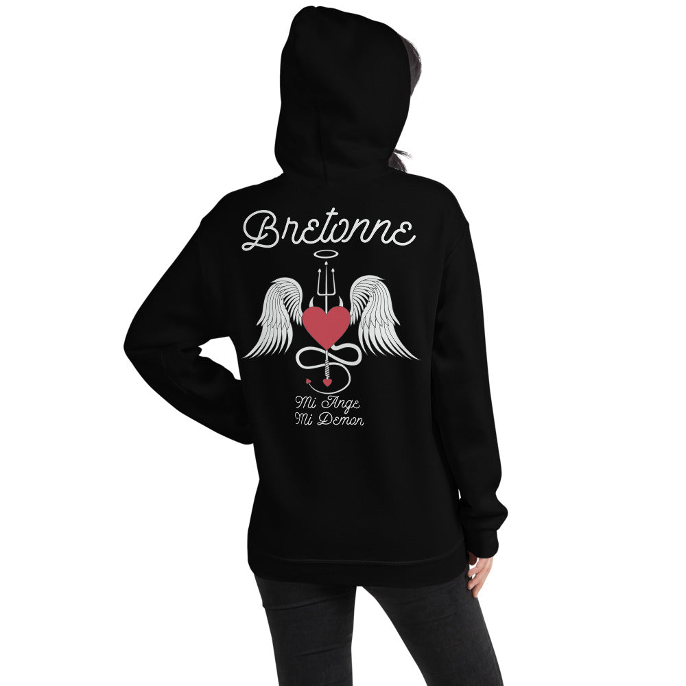 Bretonne Mi Ange Mi Démon - Sweatshirt à capuche standard