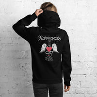 Thumbnail for Sweatshirt Normande bleu marine - Mi ange, mi démon en douceur