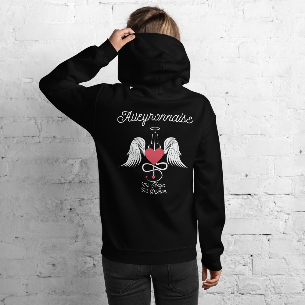 Aveyronnaise Mi Ange Mi Démon - Sweatshirt à capuche standard