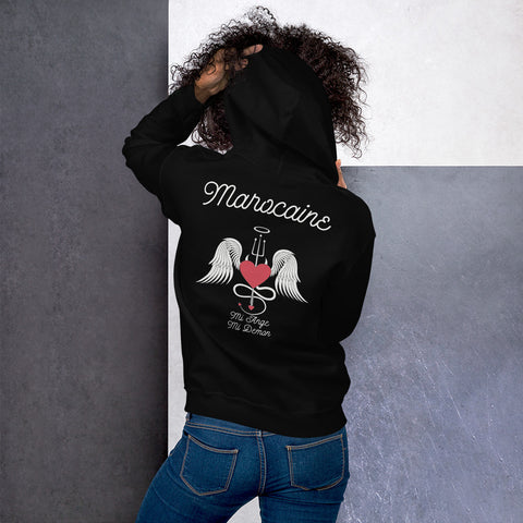 Marocaine Ange et Démon - Sweatshirt à capuche