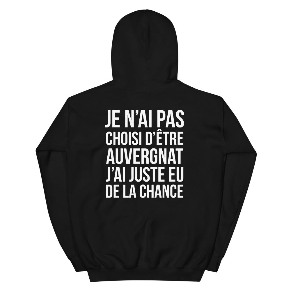 Sweatshirt Auvergne noir - Je n'ai pas choisi