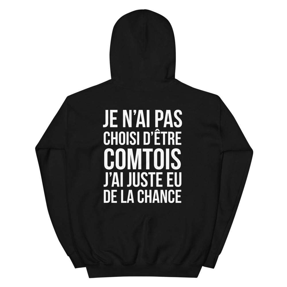 Sweatshirt Franche-Comté noir - Je n'ai pas choisi