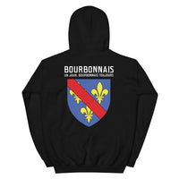Thumbnail for Sweat à capuche Bourbonnais - Blason du Bourbonnais face