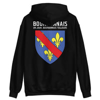 Thumbnail for Sweat à capuche Bourbonnais - Blason du Bourbonnais détail