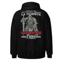 Thumbnail for Sweat à capuche Normandie - Fierté et humour normand dos