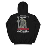 Les Portugais La tempête - Sweatshirt à capuche fierté Portugaise