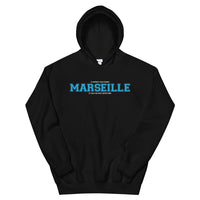 Thumbnail for Sweatshirt Marseille noir - Deux équipes, une passion