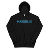 Sweatshirt Marseille noir - Deux équipes, une passion