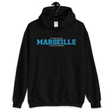 Marseille deux équipes - Sweatshirt à capuche