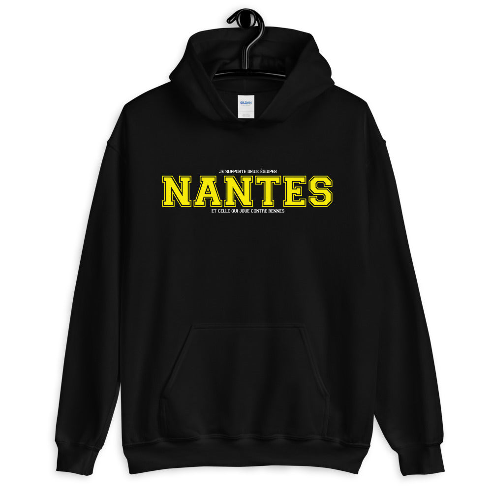 Sweatshirt Bretagne noir dos - Confort et style breton