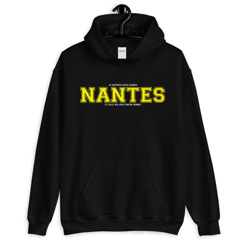 Nantes deux équipes - Sweatshirt à capuche Bretagne