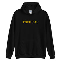Thumbnail for Sweatshirt Portugal gris foncé chiné - brodé avec humour