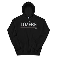 Thumbnail for Sweat à capuche Lozère noir - Confort vintage et local