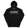 Sweat à capuche Lozère noir - Confort vintage et local