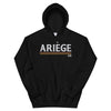 Sweat à Capuche Ariège noir - Vintage et Confortable