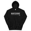 Sweat à capuche Mayenne noir - Confort et style vintage
