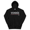 Sweat à capuche Vendée noir - Confort et style vintage
