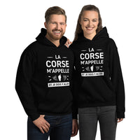 Thumbnail for Sweatshirt Corse vert menthe - La Corse M'appelle et je dois y aller