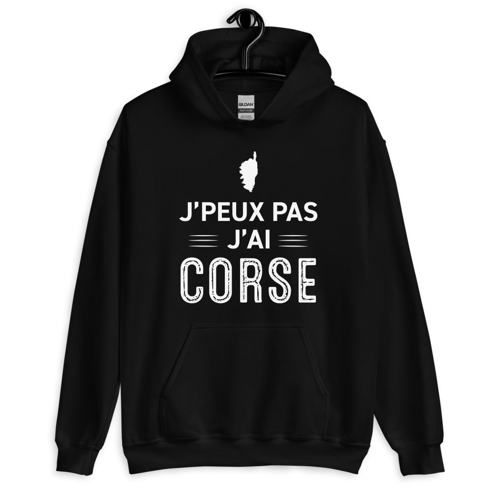Sweatshirt Corse gris sport - J'peux pas j'ai Corse