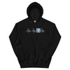 Sweatshirt Valais noir - Battement de cœur au Cervin