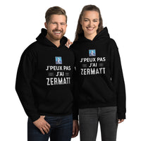 Thumbnail for Zermatt j'peux pas - Valais - Sweatshirt à capuche standard