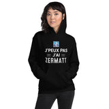 Zermatt j'peux pas - Valais - Sweatshirt à capuche standard