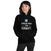 Thumbnail for Zermatt j'peux pas - Valais - Sweatshirt à capuche standard