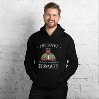 Thumbnail for Sweatshirt Valais gris sport - Suivez votre cœur avec fierté