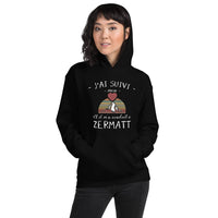 Thumbnail for Sweatshirt Valais vert militaire - Suivez votre cœur avec fierté