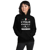 L'Italie m'appelle et je dois y aller - Sweatshirt à capuche standard