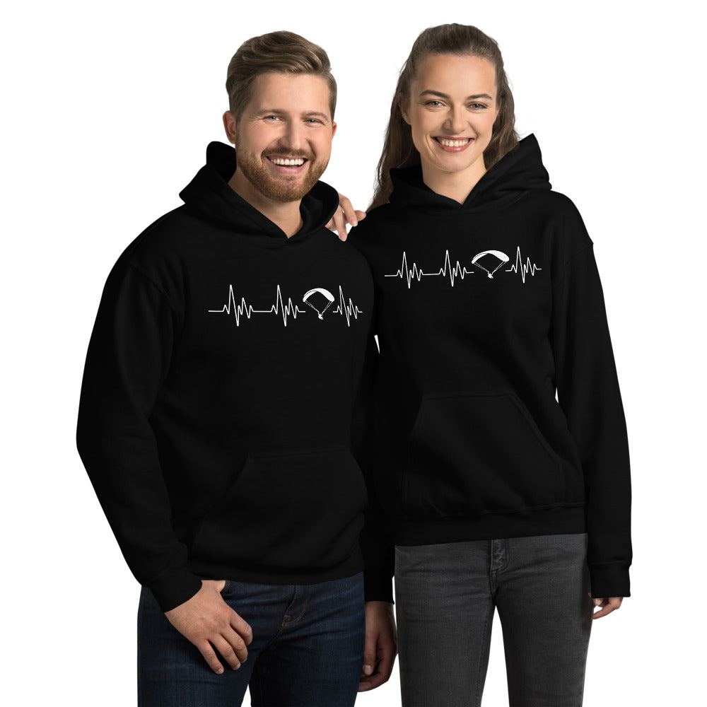 Battement de coeur Parapente - Sweatshirt à capuche standard