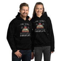 Thumbnail for Sweatshirt Parapente vert militaire - Suivez votre cœur
