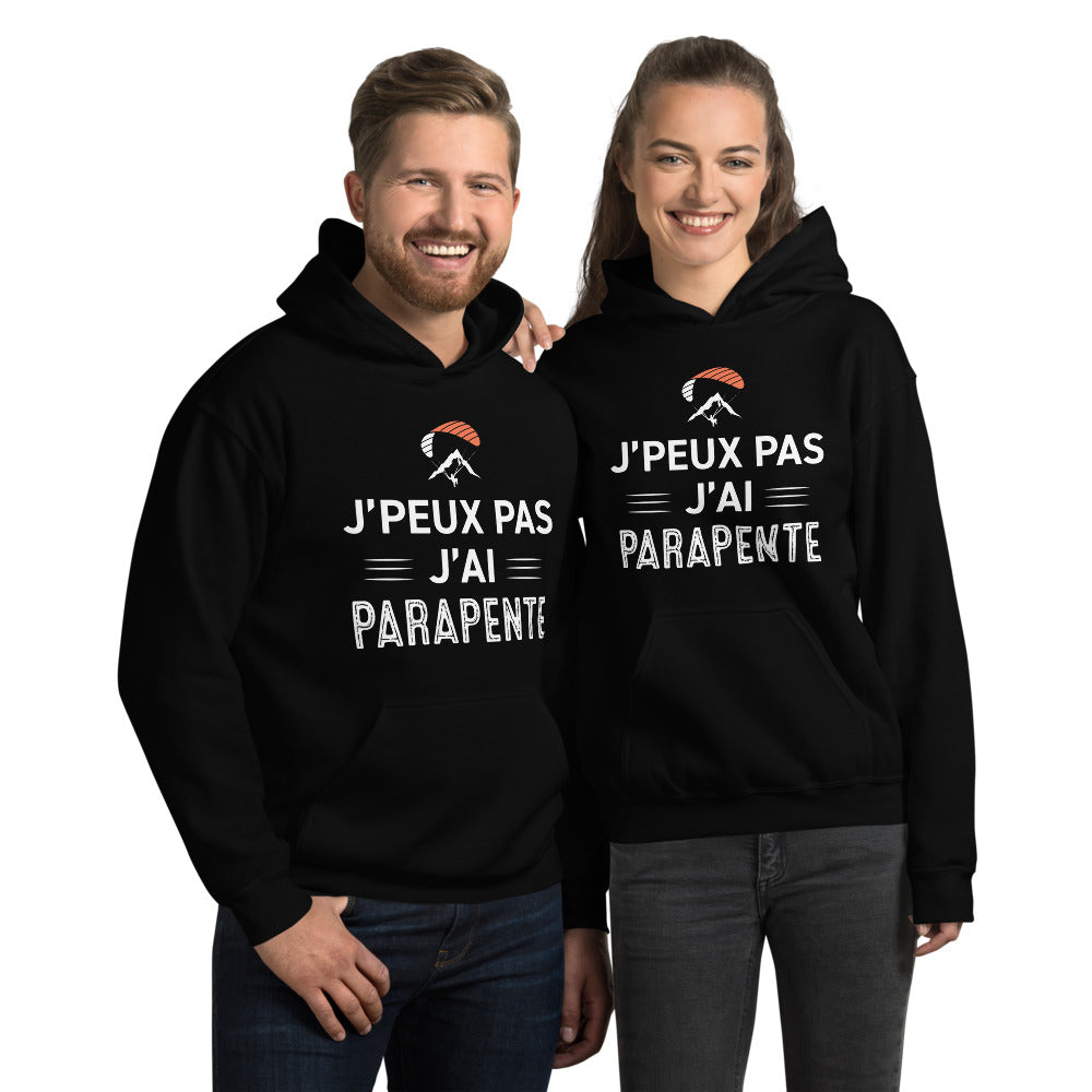 Sweatshirt Parapente bleu indigo - j'peux pas j'ai parapente
