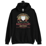 Déconne pas avec les Agriculteurs Bretons - Sweatshirt à capuche standard