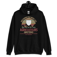 Thumbnail for Déconne pas avec les Agriculteurs Bretons - Sweatshirt à capuche standard