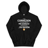 Sweatshirt Corrèze noir - Je suis Corrézien je ne ferme pas ma gueule