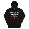 Sweatshirt Portugal noir - Je ne ferme pas ma gueule