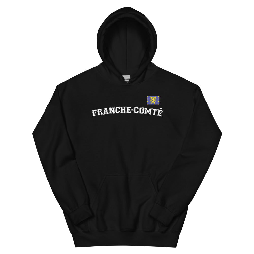 Sweatshirt Franche-Comté bleu marine - Style collège américain