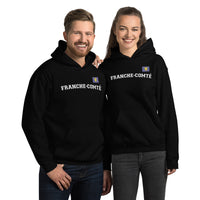 Thumbnail for Sweatshirt Franche-Comté bordeaux - Style collège américain