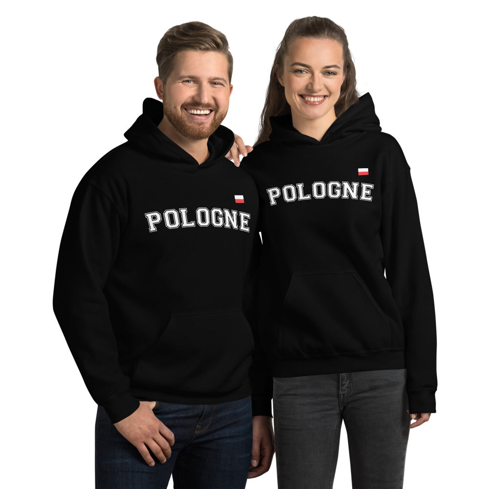 Sweatshirt Pologne bordeaux - Style université américaine chic