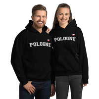 Thumbnail for Sweatshirt Pologne bordeaux - Style université américaine chic