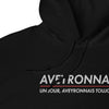 Sweat à capuche Aveyron bordeaux - Aveyronnais un jour, Aveyronnais toujours