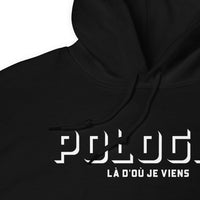 Thumbnail for Sweat à capuche Pologne noir - Nostalgie et fierté locale