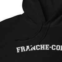 Thumbnail for Sweatshirt Franche-Comté noir - Style collège américain