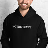 Sweat à capuche brodé personnalisable