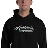 Ardéchois pour toujours - Sweatshirt à capuche BRODÉ Ardèche 07