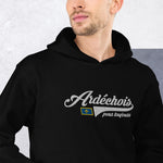 Ardéchois pour toujours - Sweatshirt à capuche BRODÉ Ardèche 07