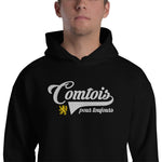 Comtois pour toujours - Sweatshirt à capuche BRODÉ Franche-Comté