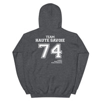 Thumbnail for Team Haute-Savoie  - Sweat à Capuche standard - Ici & Là - T-shirts & Souvenirs de chez toi