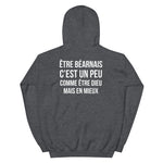 Béarnais comme Dieu mais en mieux - Sweat à Capuche standard - Ici & Là - T-shirts & Souvenirs de chez toi